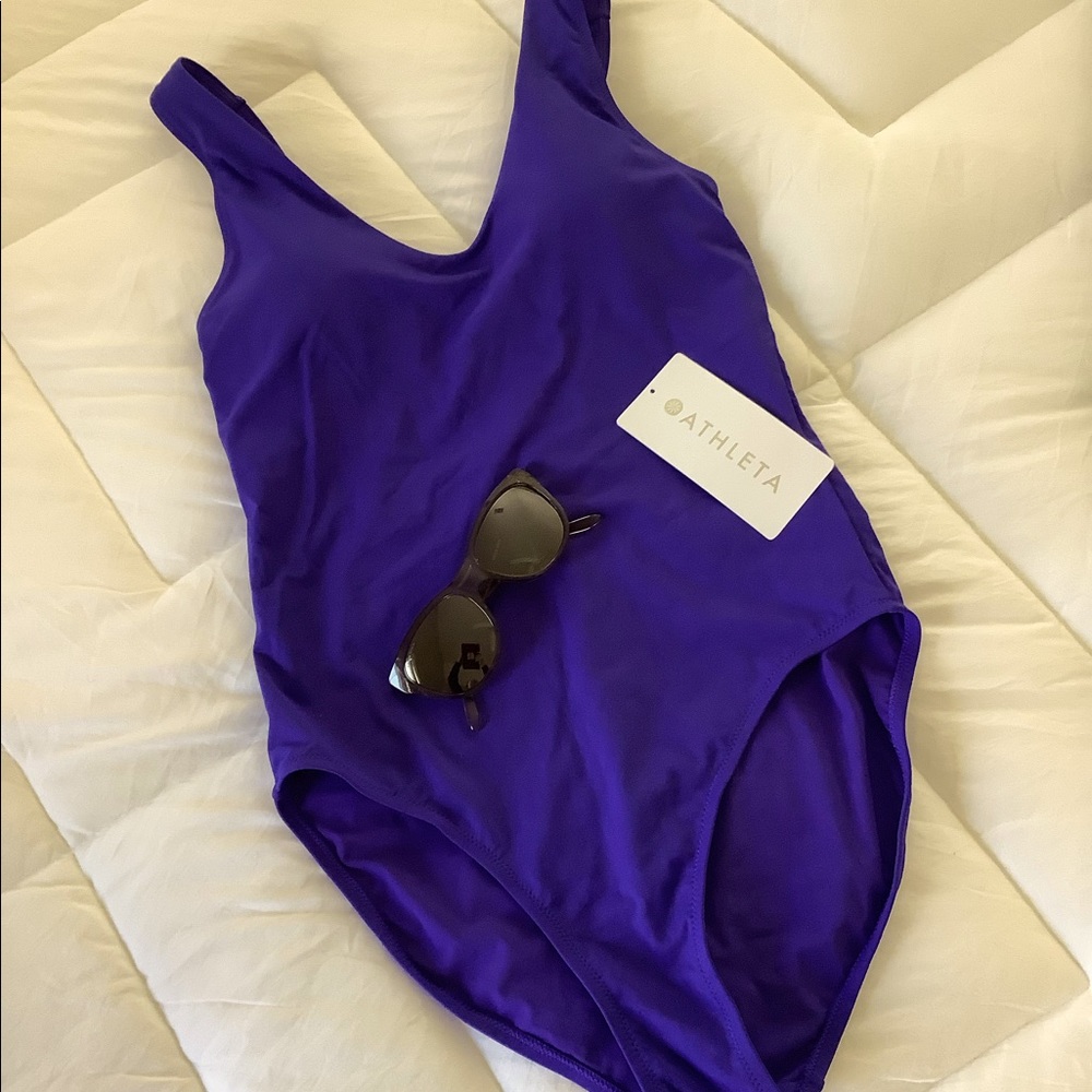 Athleta Seychelles One Piece-Size SML/ Yacht Blue